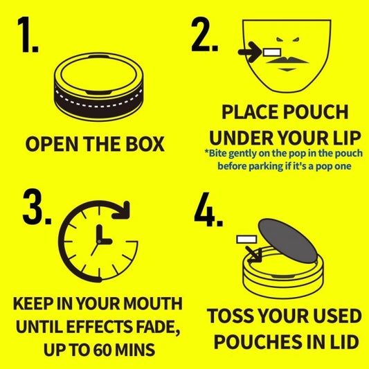 How to Use YELLO Nicotine Pouch